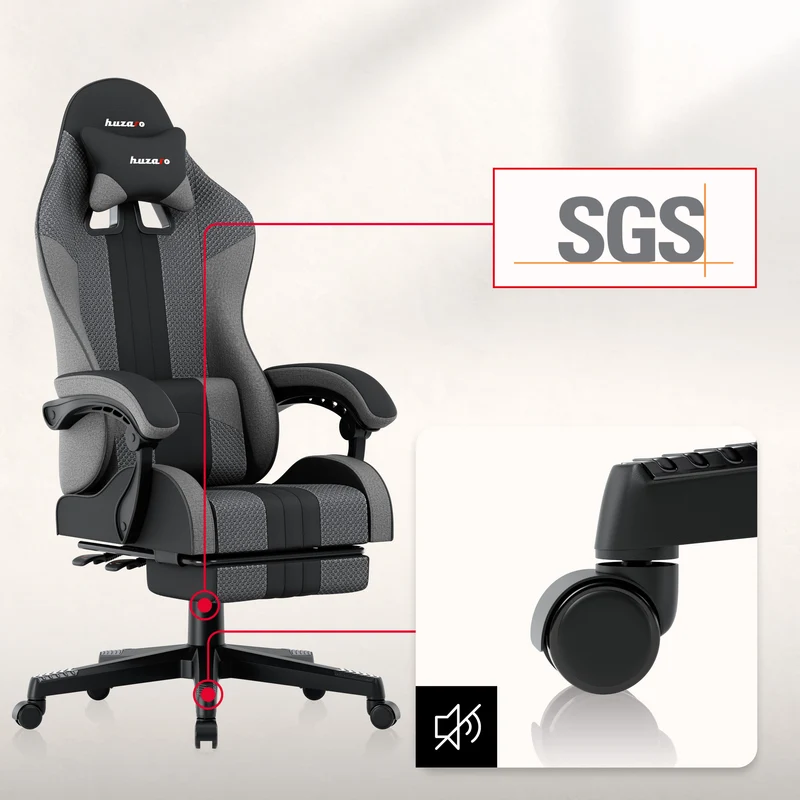 Gaming-Sessel Huzaro Force 4.7 Grey Mesh