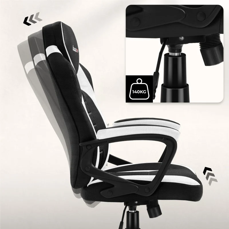 Gaming-Sessel Huzaro Force 2.5 White Mesh