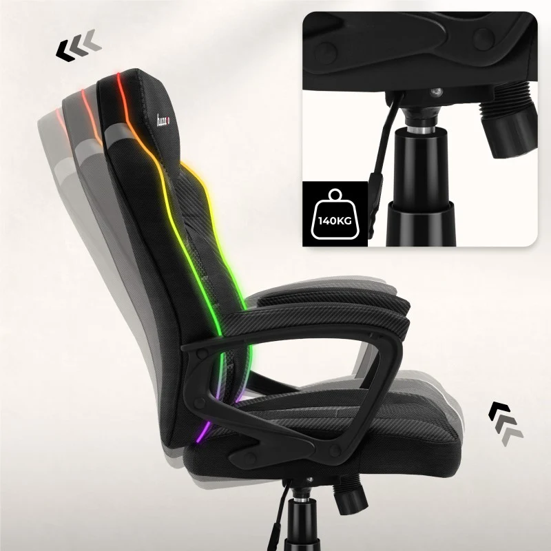Gaming-Sessel Huzaro Force 2.5 RGB Carbon Mesh