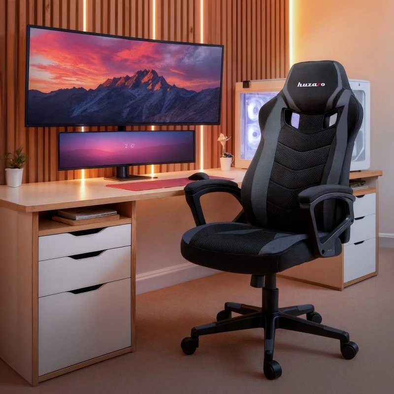 Gaming-Sessel HUZARO FORCE 2.5 Grey Mesh