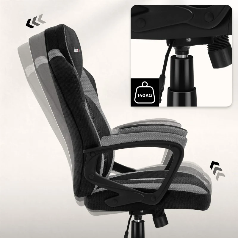 Gaming-Sessel HUZARO FORCE 2.5 Grey Mesh