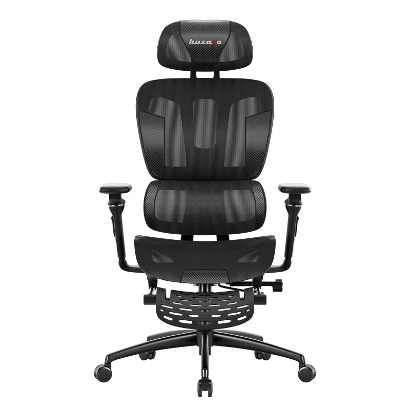 Gaming-Sessel mit Fußstütze HUZARO COMBAT 7.9 Black