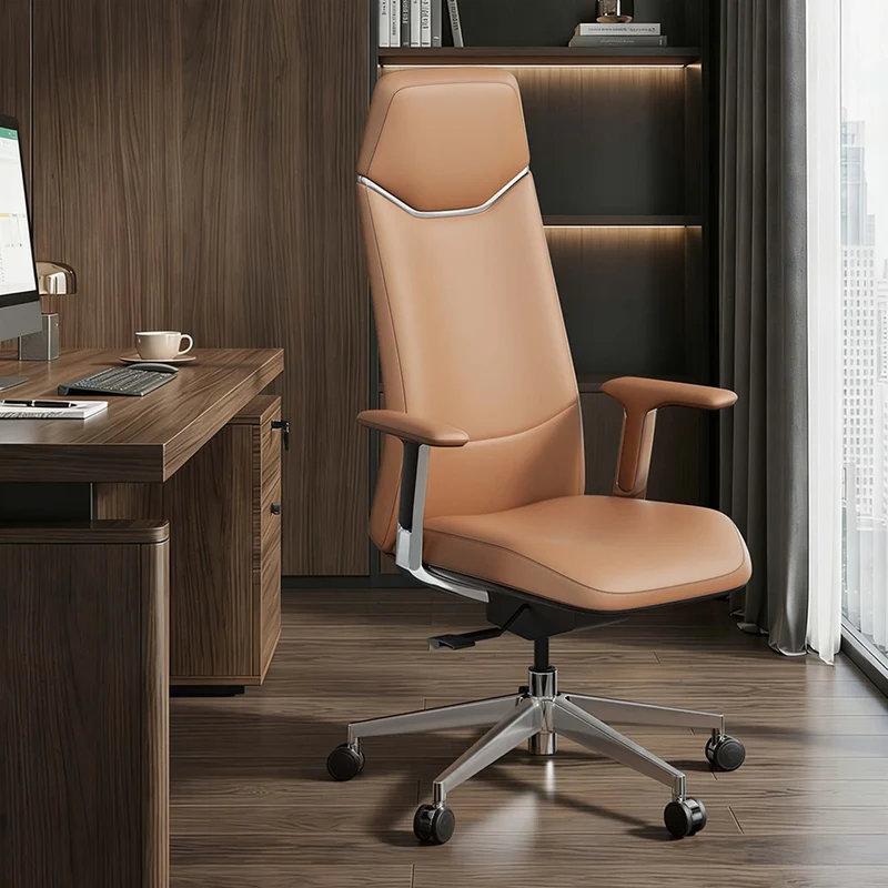 Omidi-Neris Leather Office Chair with Best Value