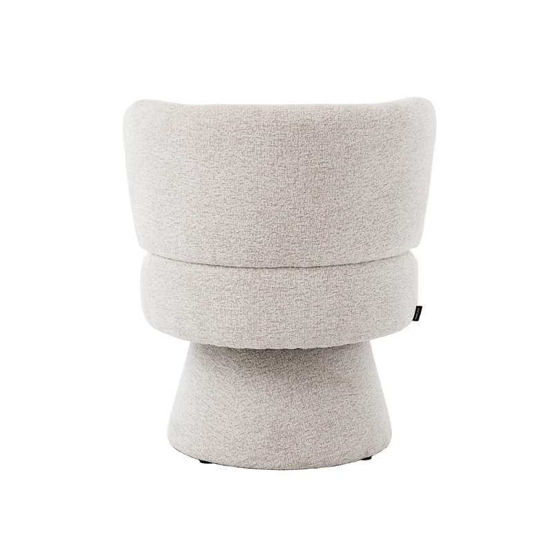 Cove Swivel Accent Chair with 360° Free Rotatable Base
