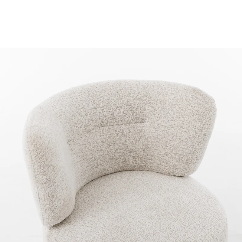 Cove Swivel Accent Chair with 360° Free Rotatable Base