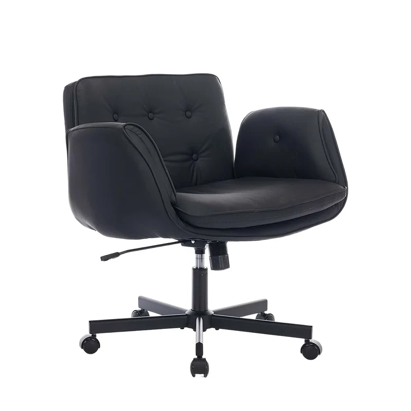 P6 Criss Cross Chair with Pet-Friendly Upholstery and Adjustable Armrests