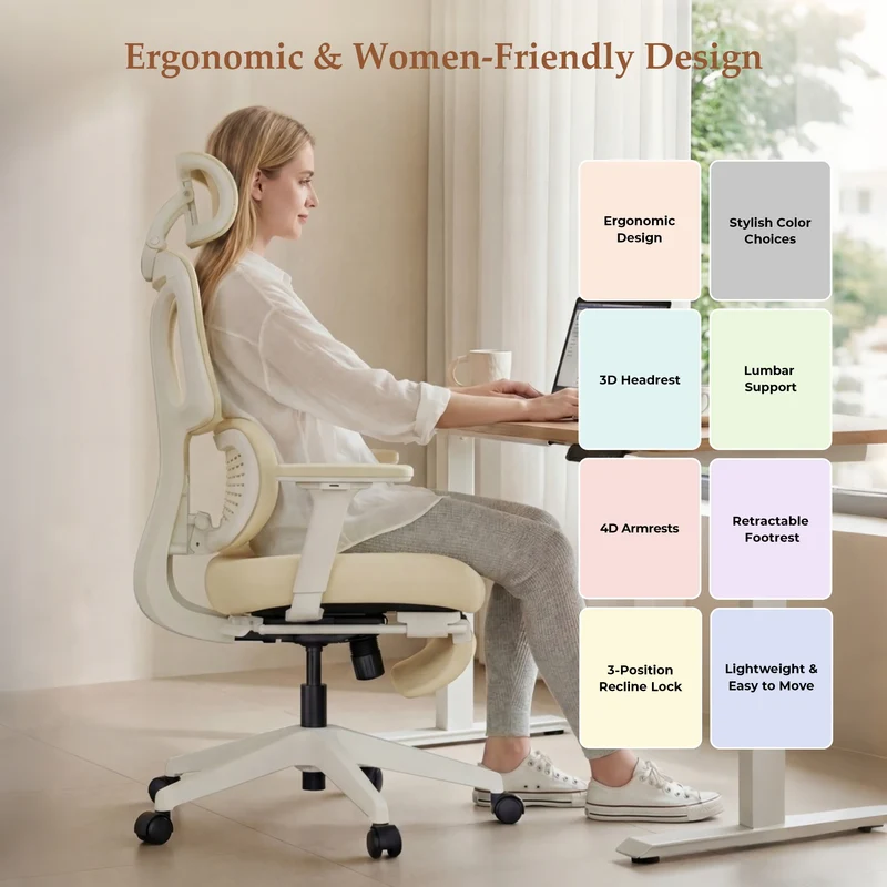 Welax S3 Pro – Ergonomic Office Chair with a Colorful Lifestyle Design