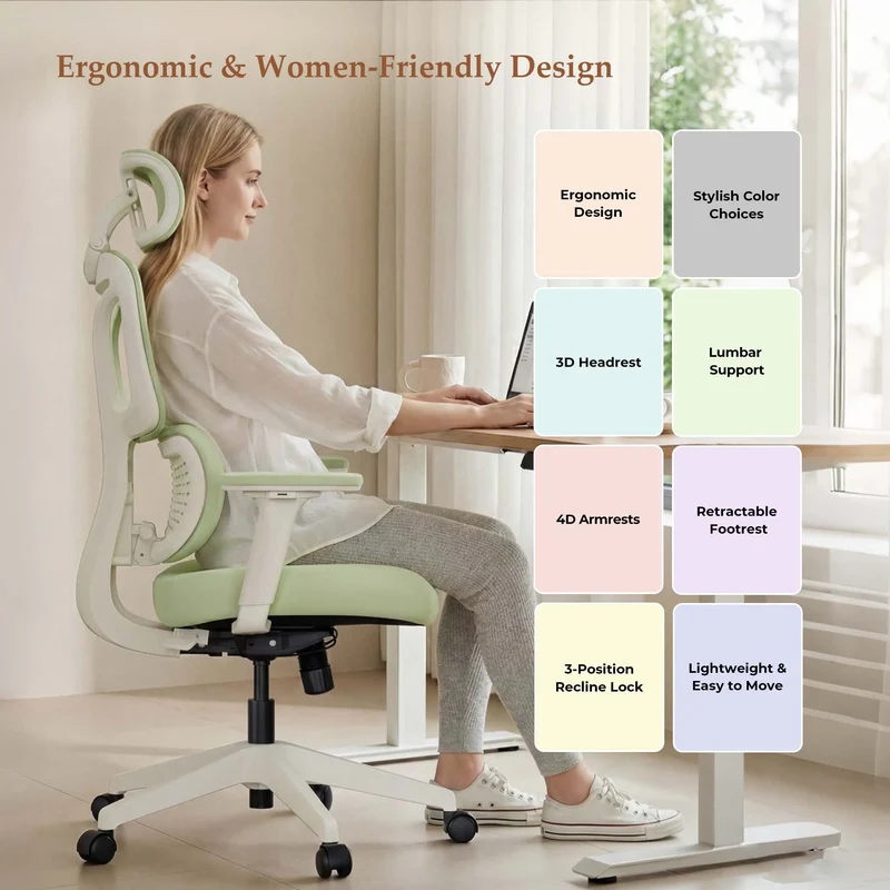 Welax S3 Pro – Ergonomic Office Chair with a Colorful Lifestyle Design