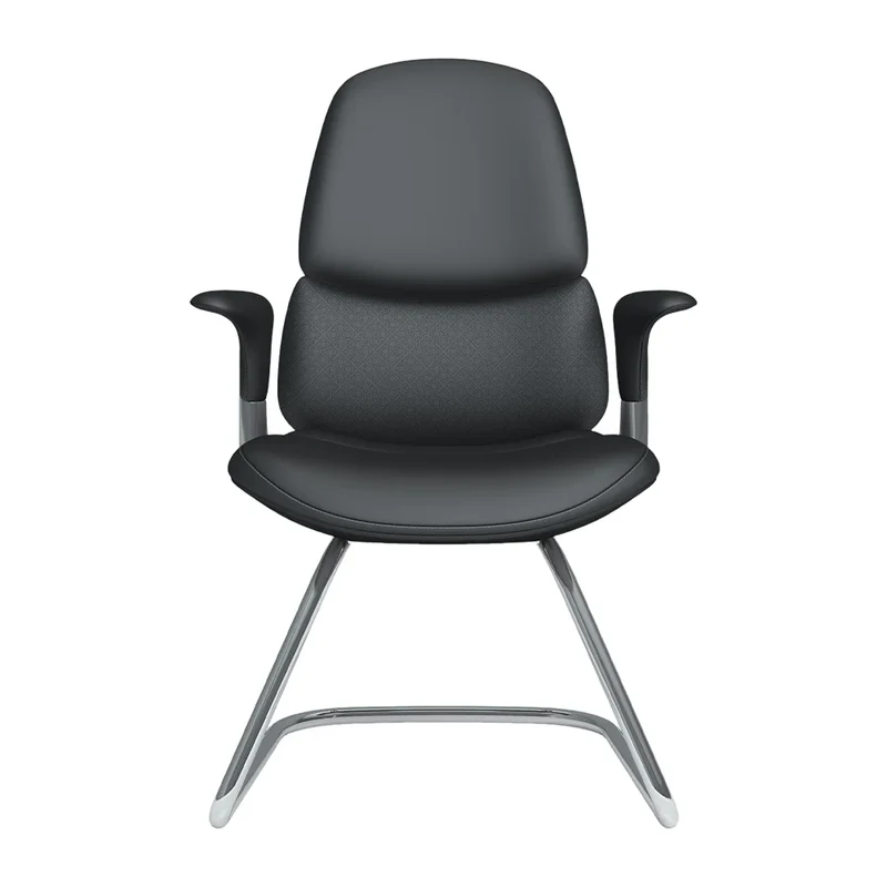 Omidi-Nyla Cantilever Leather Chair with Easy Adjustment