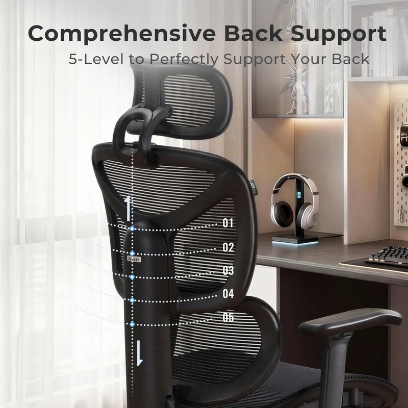 Welax S9 – Ergonomic Office Chair with One-Touch Controls