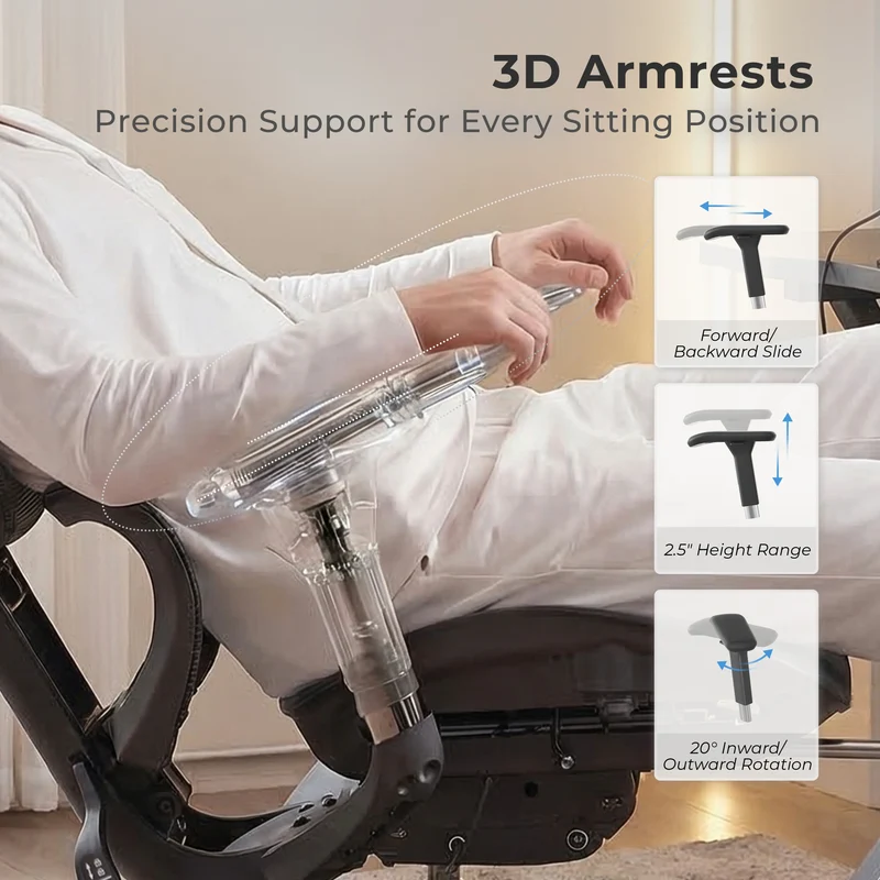 Welax S9 – Ergonomic Office Chair with One-Touch Controls