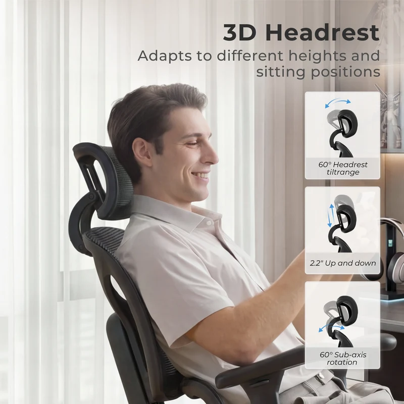 Welax S9 – Ergonomic Office Chair with One-Touch Controls