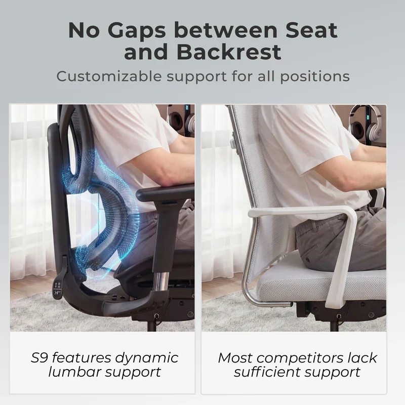 Welax S9 – Ergonomic Office Chair with One-Touch Controls