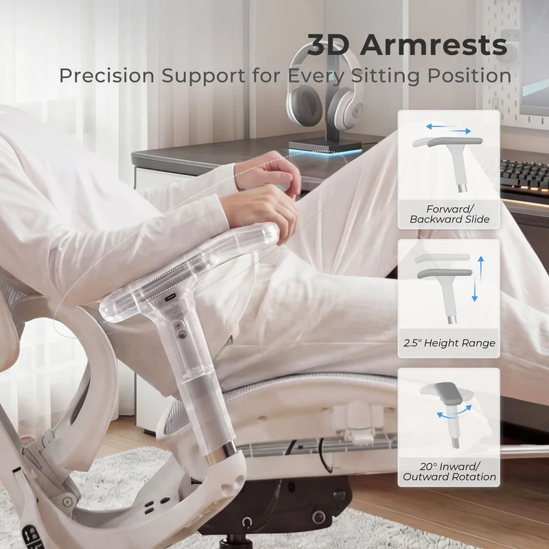 Welax S9 – Ergonomic Office Chair with One-Touch Controls
