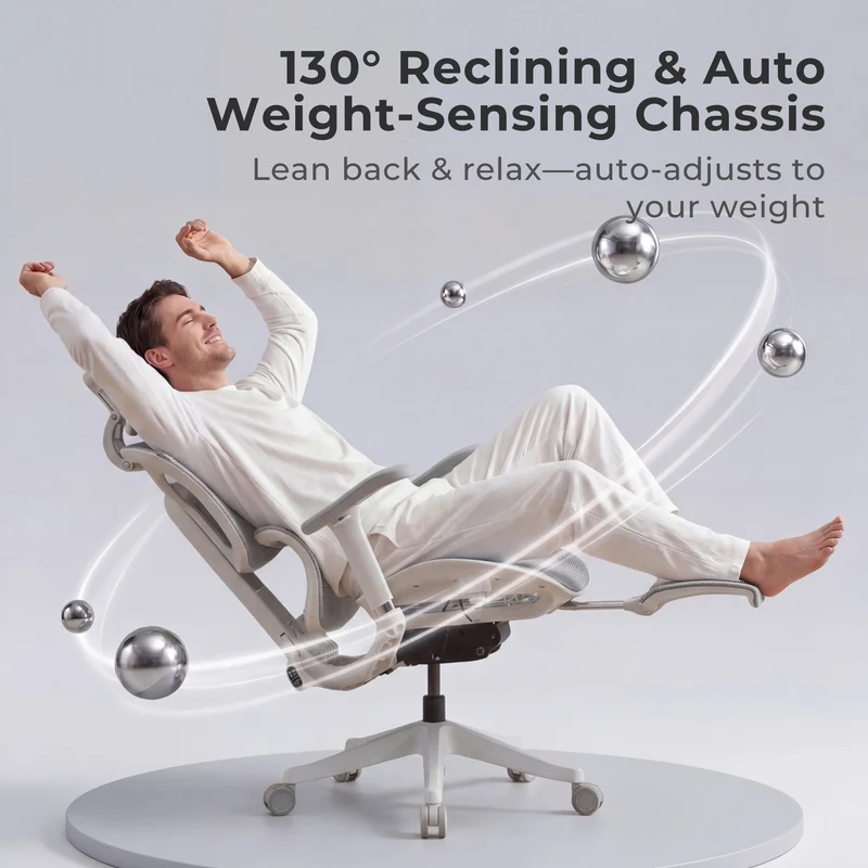 Welax S9 – Ergonomic Office Chair with One-Touch Controls