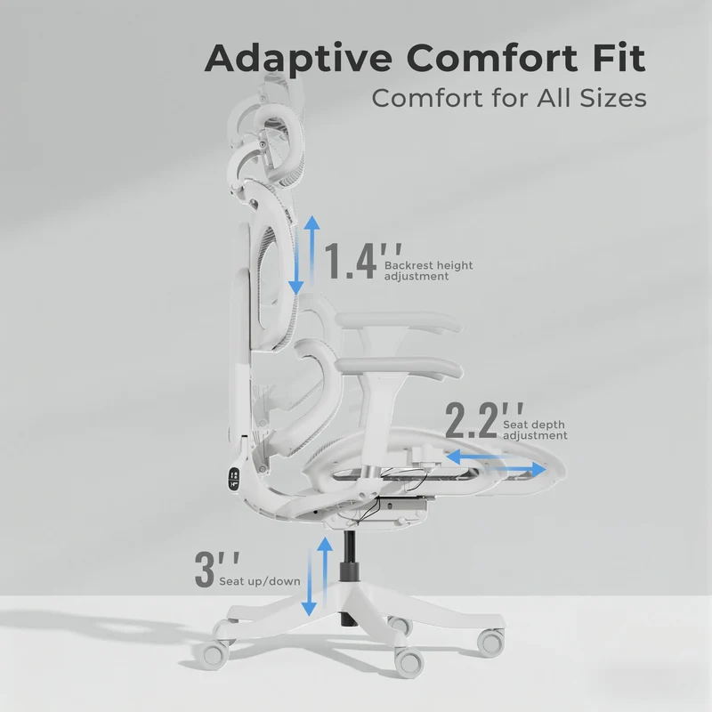 Welax S9 – Ergonomic Office Chair with One-Touch Controls