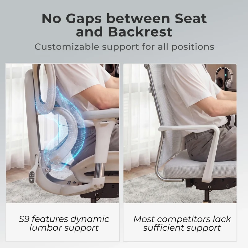 Welax S9 – Ergonomic Office Chair with One-Touch Controls