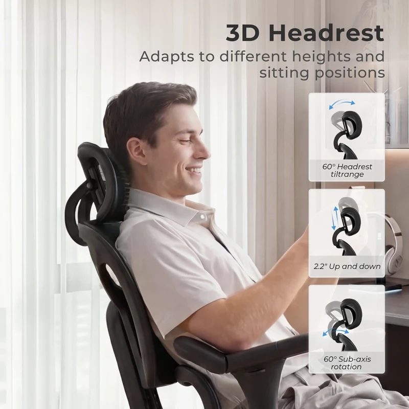 Welax S9 – Ergonomic Office Chair with One-Touch Controls
