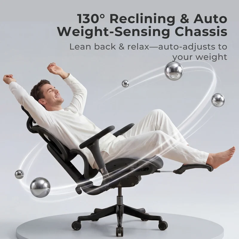 Welax S9 – Ergonomic Office Chair with One-Touch Controls