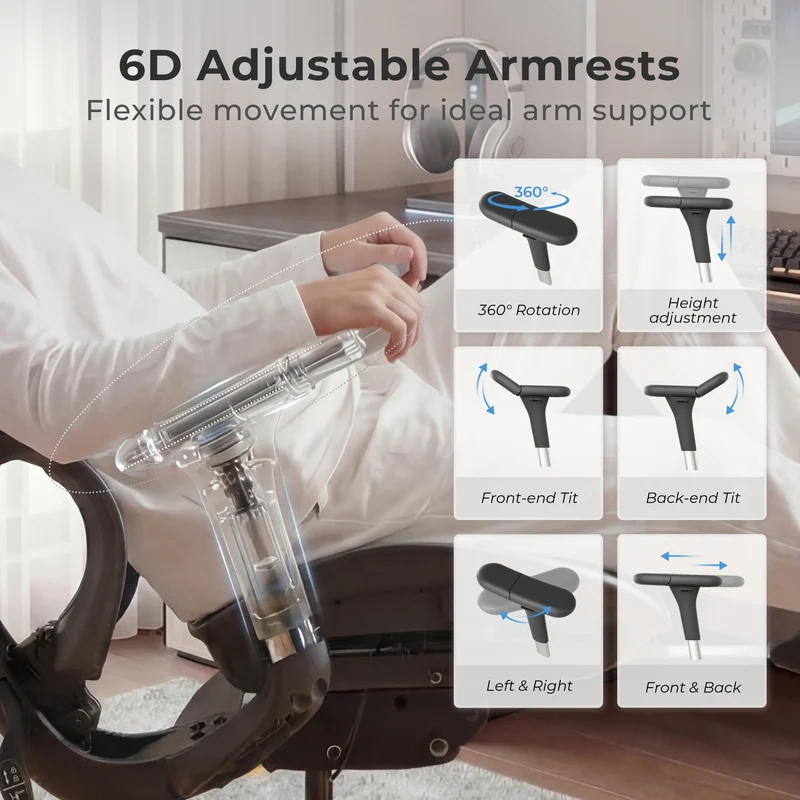 Welax S9 – Ergonomic Office Chair with One-Touch Controls