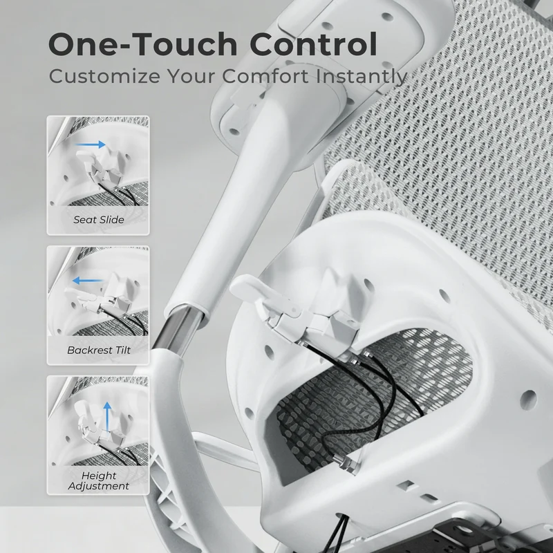 Welax S9 – Ergonomic Office Chair with One-Touch Controls