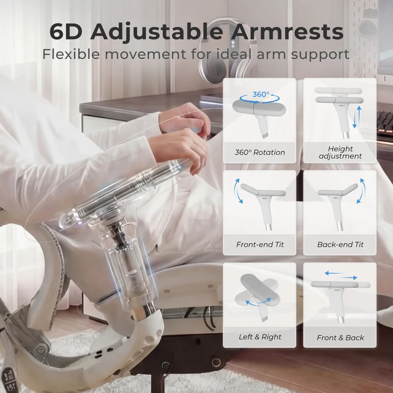 Welax S9 – Ergonomic Office Chair with One-Touch Controls