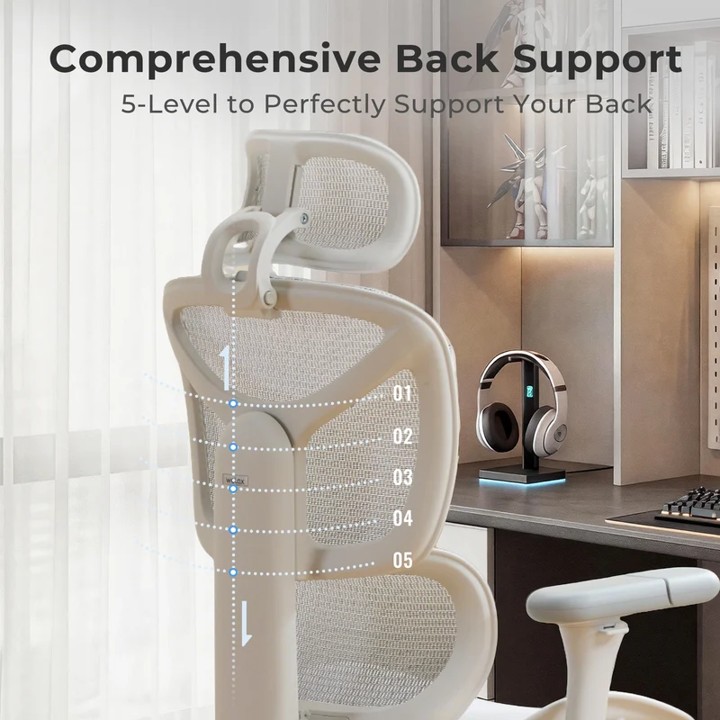 Welax S9 – Ergonomic Office Chair with One-Touch Controls