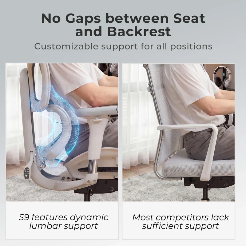 Welax S9 – Ergonomic Office Chair with One-Touch Controls
