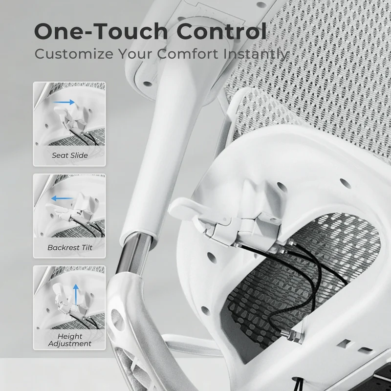 Welax S9 – Ergonomic Office Chair with One-Touch Controls