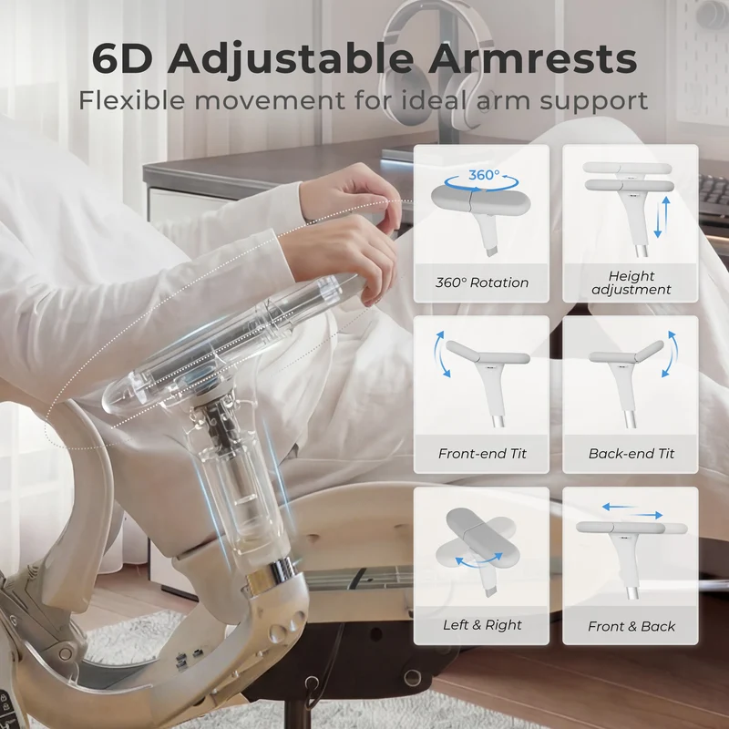 Welax S9 – Ergonomic Office Chair with One-Touch Controls