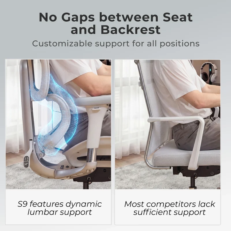 Welax S9 – Ergonomic Office Chair with One-Touch Controls