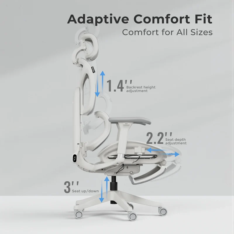 Welax S9 – Ergonomic Office Chair with One-Touch Controls