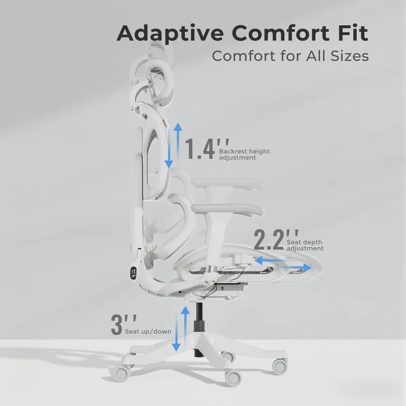 Welax S9 – Ergonomic Office Chair with One-Touch Controls
