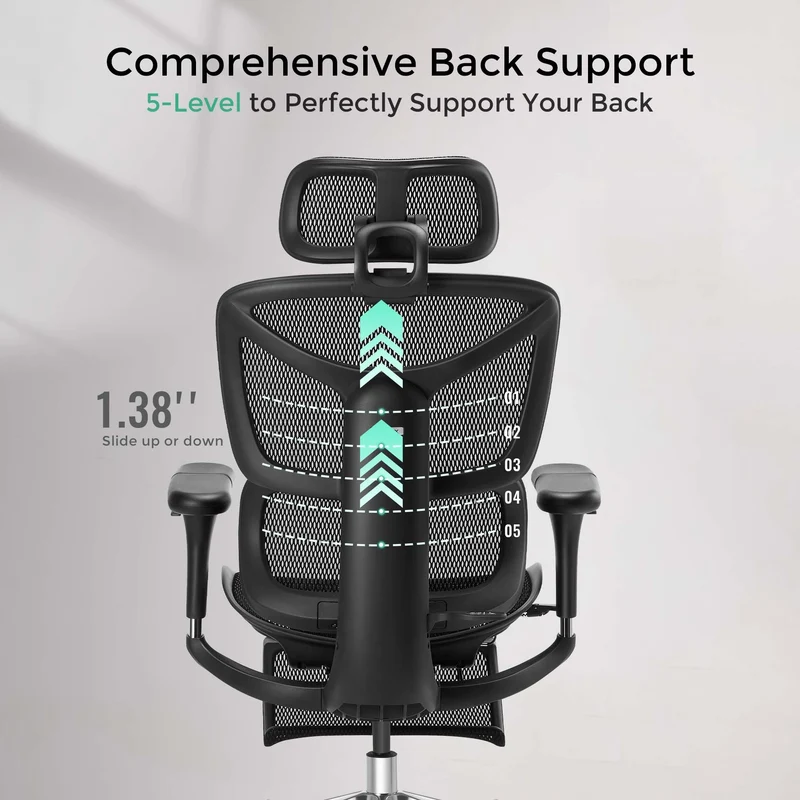 Welax S9 – Ergonomic Office Chair with One-Touch Controls