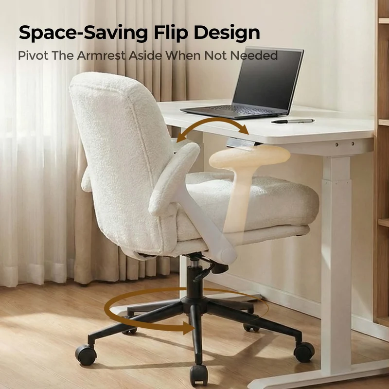 P5 Criss Cross Chair with Extra-Wide Seat and Flip Armrests