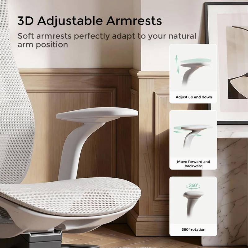 S5 Office Chair with Smooth Arch Design Style