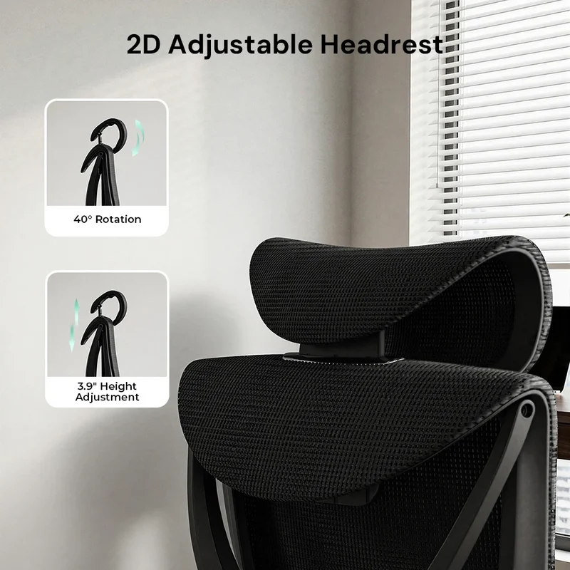S7 Ergonomic Office Chair with Three-Button Adjustment