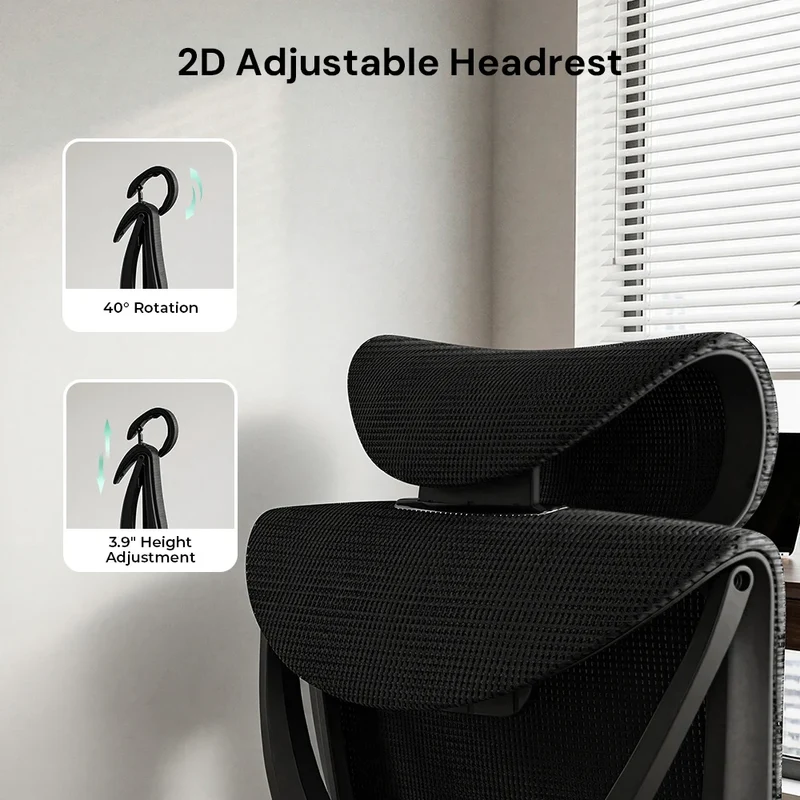 S7 Ergonomic Office Chair with Three-Button Adjustment