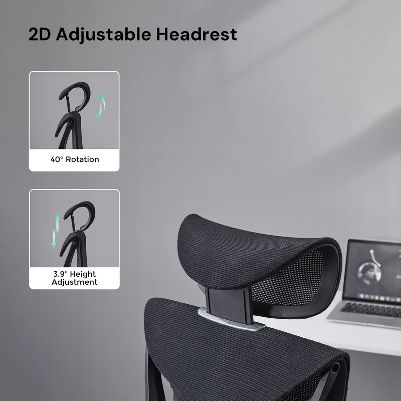 S7 Ergonomic Office Chair with Three-Button Adjustment