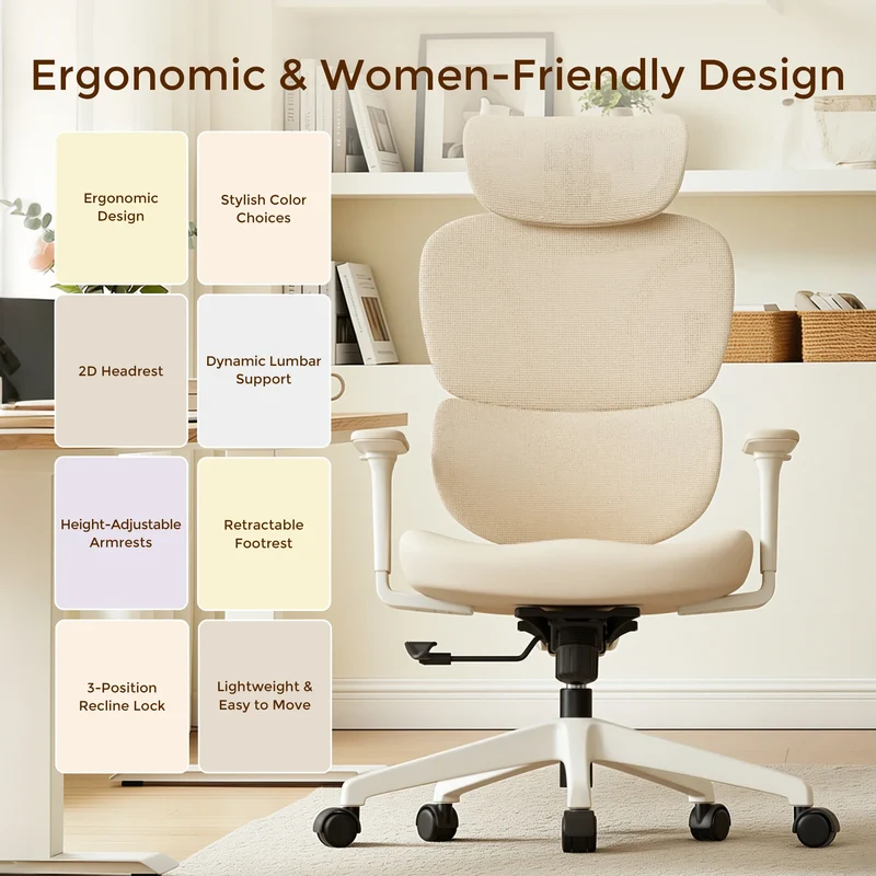Welax S3 – Ergonomic Office Chair with a Colorful Lifestyle Design