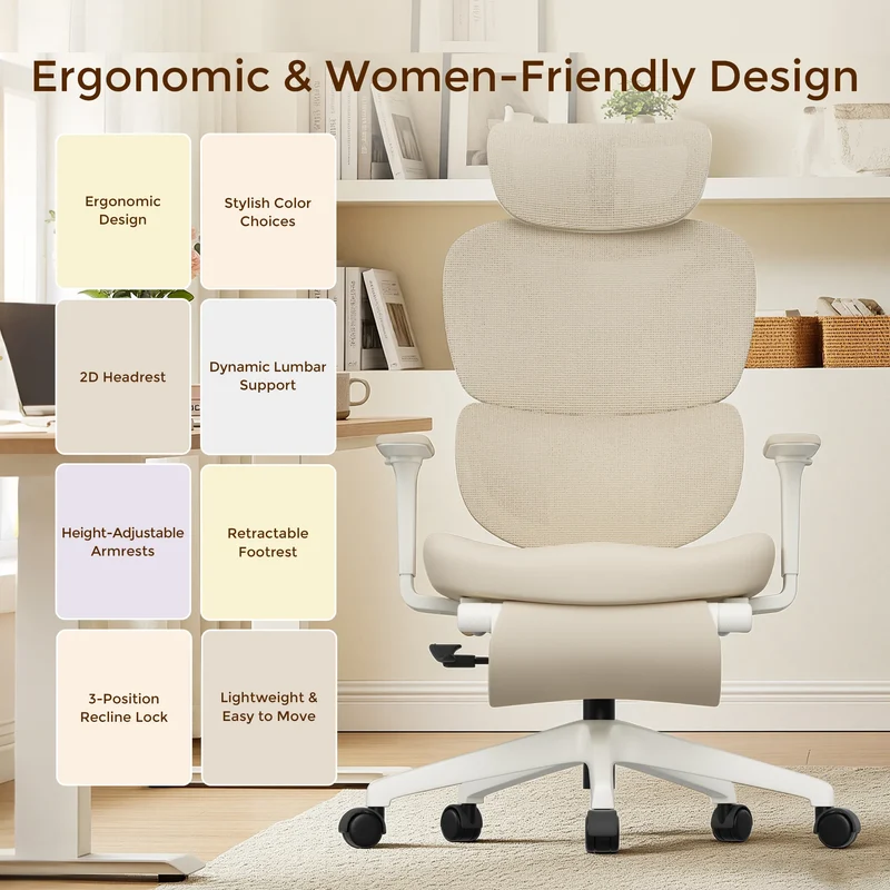 Welax S3 – Ergonomic Office Chair with a Colorful Lifestyle Design
