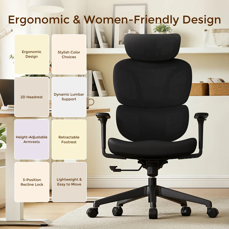 Welax S3 – Ergonomic Office Chair with a Colorful Lifestyle Design