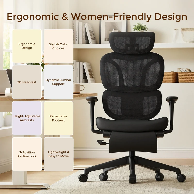 Welax S3 – Ergonomic Office Chair with a Colorful Lifestyle Design