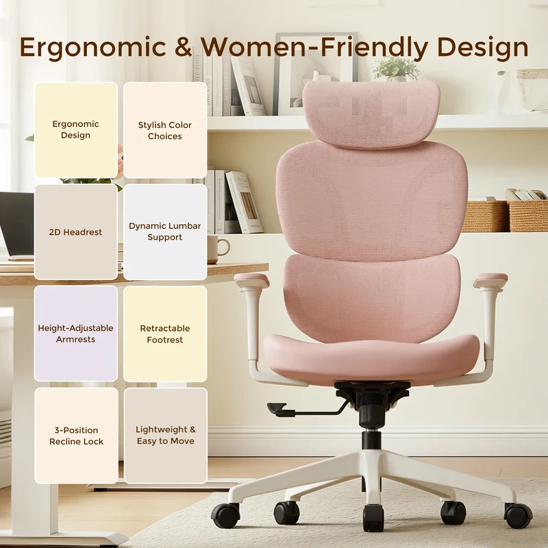 Welax S3 – Ergonomic Office Chair with a Colorful Lifestyle Design