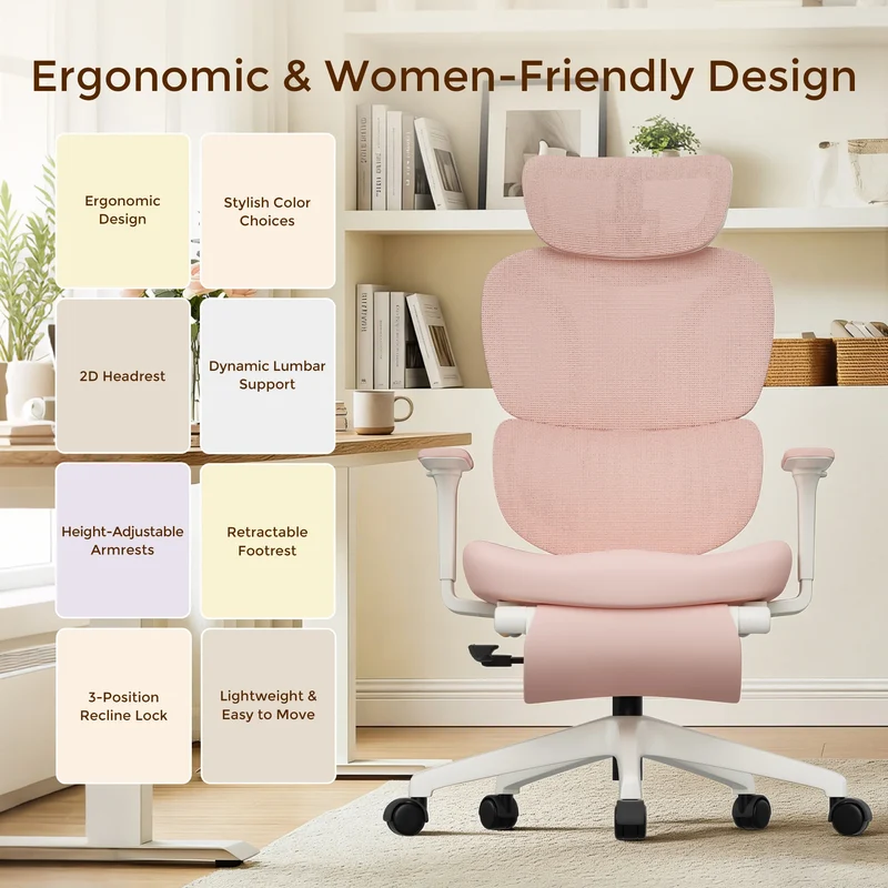 Welax S3 – Ergonomic Office Chair with a Colorful Lifestyle Design