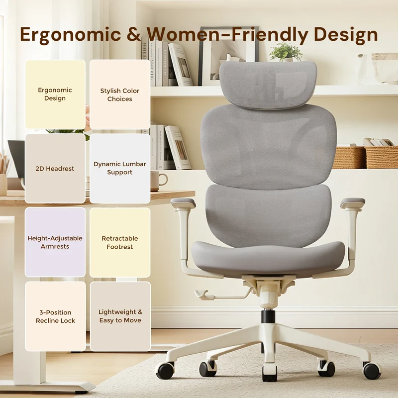 Welax S3 – Ergonomic Office Chair with a Colorful Lifestyle Design