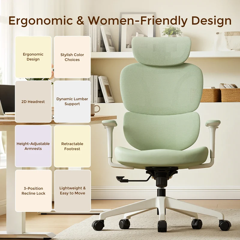 Welax S3 – Ergonomic Office Chair with a Colorful Lifestyle Design