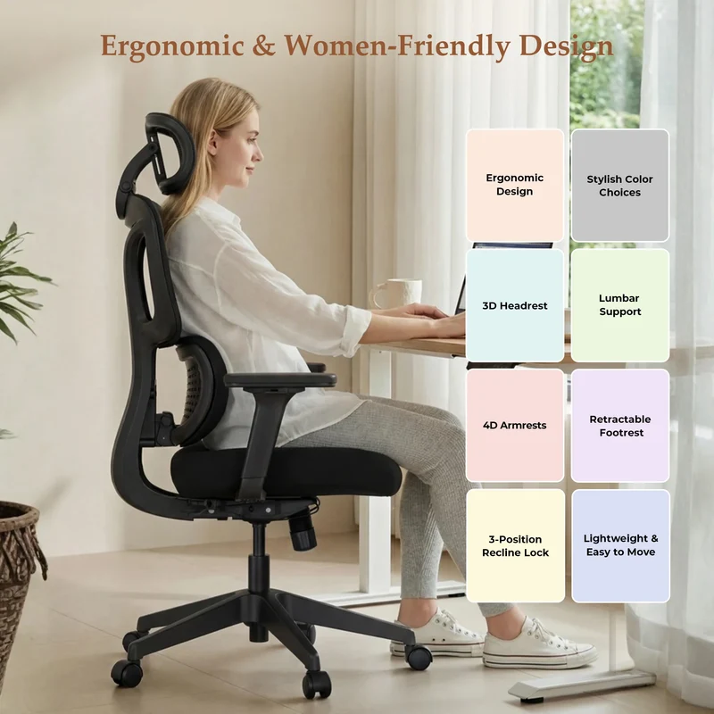 Welax S3 – Ergonomic Office Chair with a Colorful Lifestyle Design