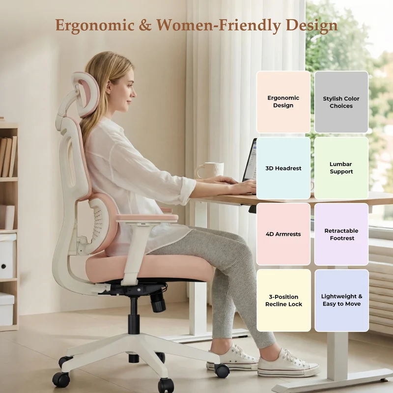 Welax S3 – Ergonomic Office Chair with a Colorful Lifestyle Design