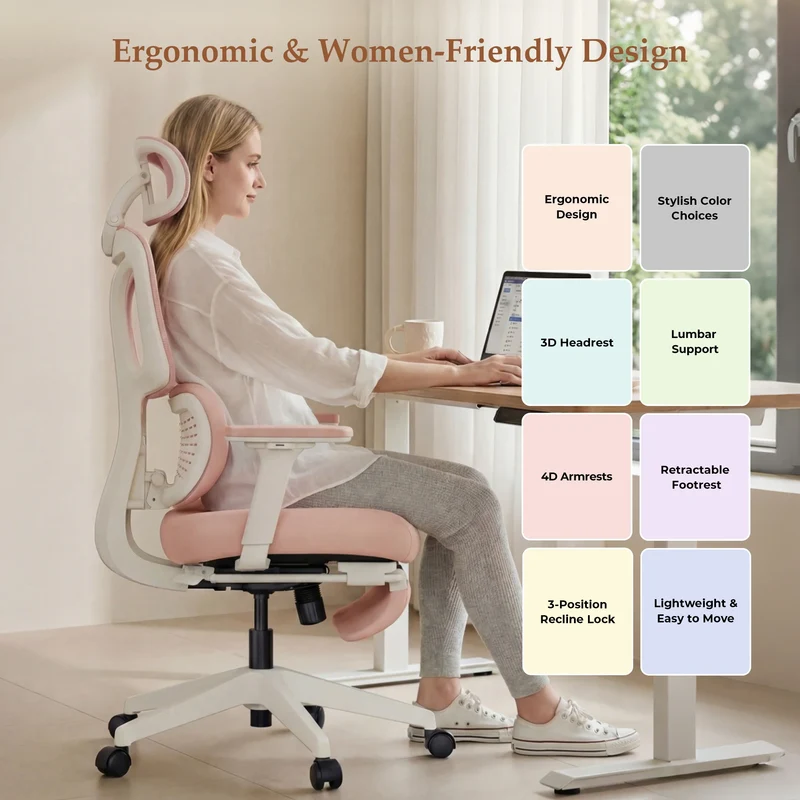 Welax S3 – Ergonomic Office Chair with a Colorful Lifestyle Design